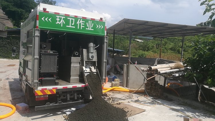 细水乡污泥干湿分离技术