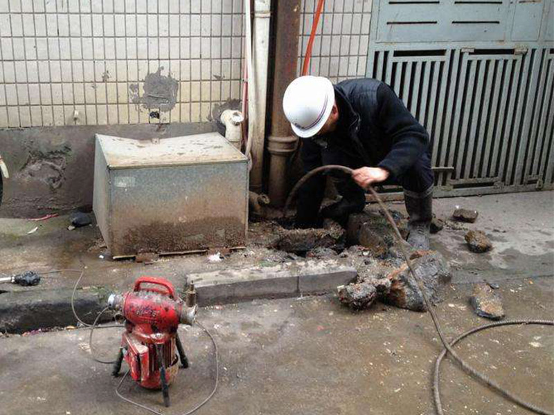 细水乡疏通下水道-洗菜池疏通