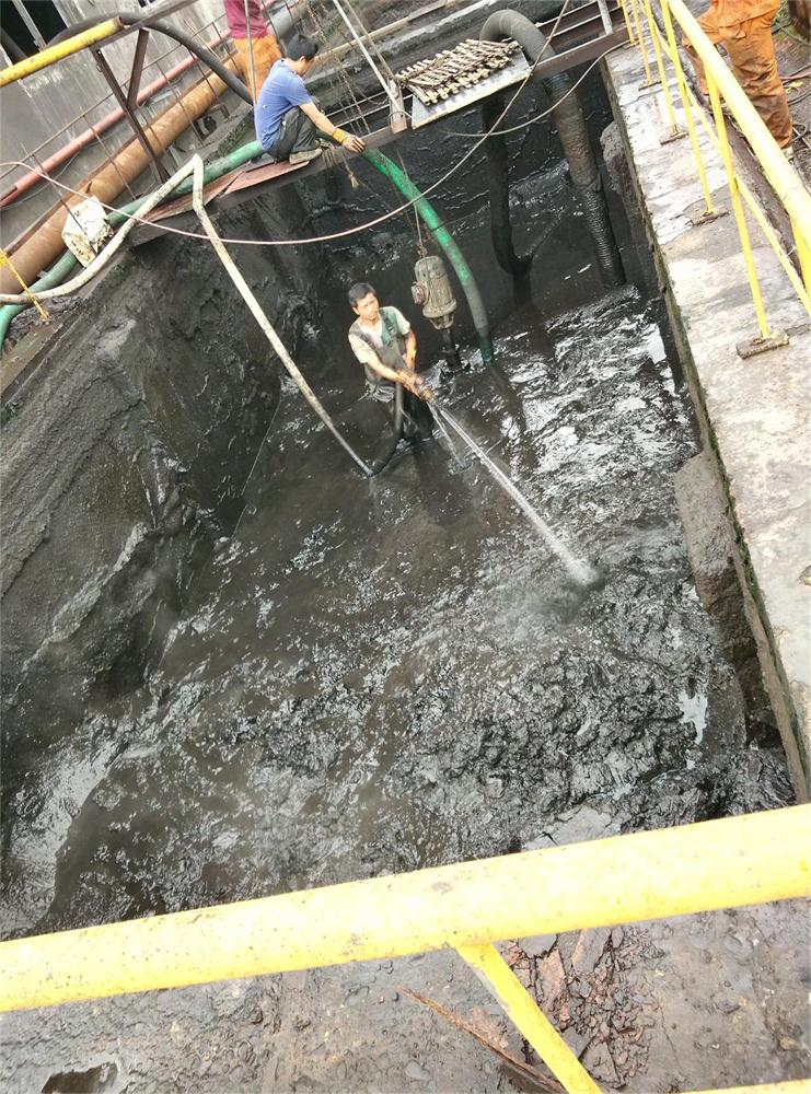 细水乡沉淀池清掏-污水池清理